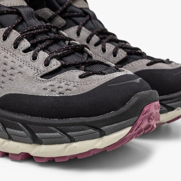 HOKA ONE TOR ULTRA HI WP Hiking Shoe Boot Black MAGNET SIZE 10 GORE-TEX GTX NEW - Picture 14 of 14